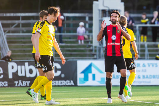 Brommapojkarnas Alexander Nilsson deppar