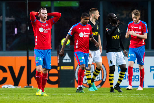 Helsingborgs Johan Persson deppar