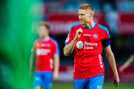 Helsingborgs Markus Holgersson deppar
