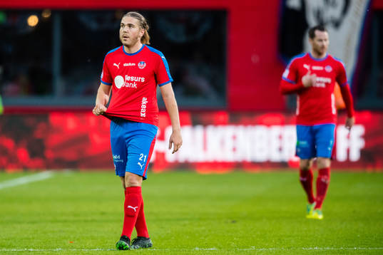 Helsingborgs Charlie Weberg deppar