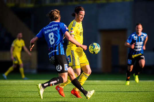 Sirius Tim Björkström och Sundsvalls Linus Hallenius