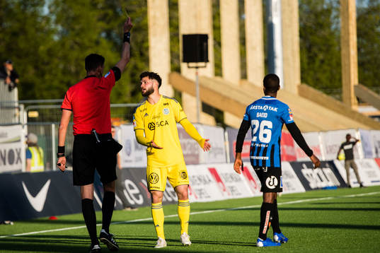 Sundsvalls Jonathan Tamimi och Sirius Mohammed Saeid varnas