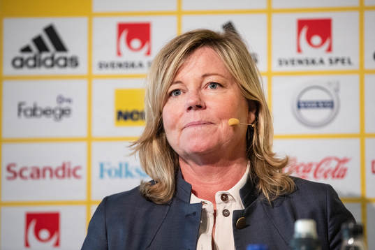 Team manager of Sweden Marika Domanski Lyfors
