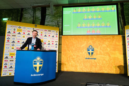 Peter Gerhardsson head coach of the Swedish national