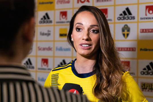 Kosovare Asllani of the Swedish national football team