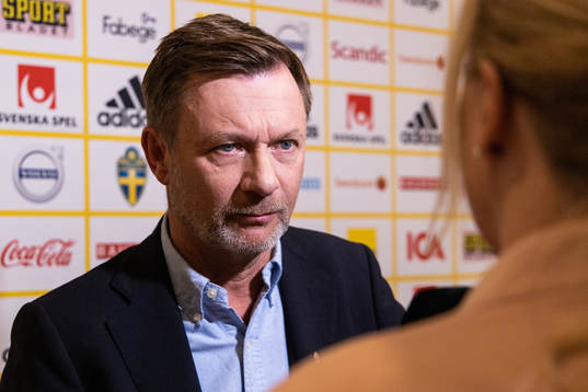 Peter Gerhardsson head coach of the Swedish national