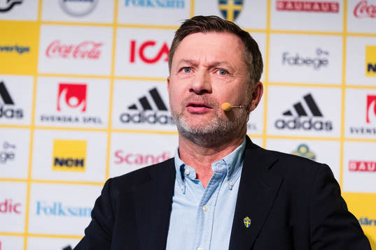 Peter Gerhardsson head coach of the Swedish national
