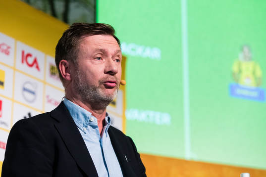 Peter Gerhardsson head coach of the Swedish national