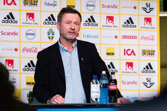 Peter Gerhardsson head coach of the Swedish national
