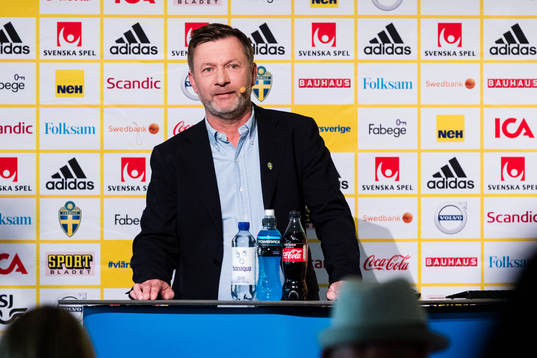 Peter Gerhardsson head coach of the Swedish national