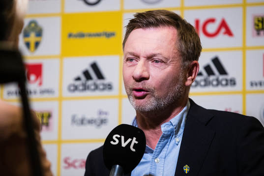 Peter Gerhardsson head coach of the Swedish national