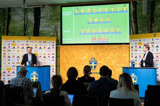 Peter Gerhardsson head coach of the Swedish national