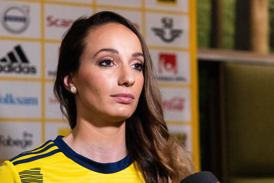 Kosovare Asllani of the Swedish national football team