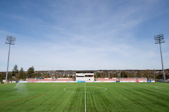 General interior view of Nammo Stadion