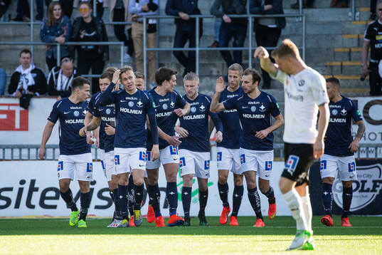 IFK Norrköpings Alexander Fransson jublar