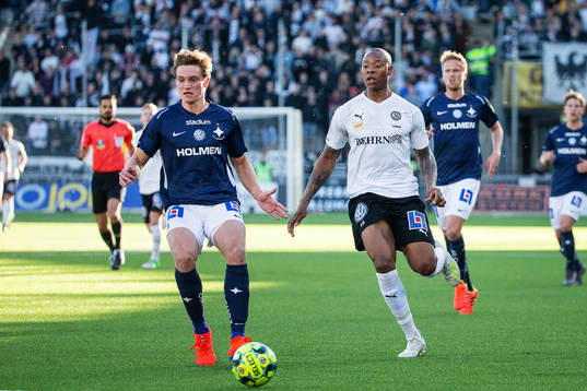 IFK Norrköpings Rasmus Lauritsen och Örebros Carlos