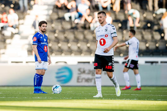 Adria Mateo Lopez of Ranheim looks dejected