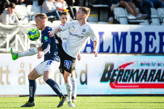 IFK Norrköpings Gudmundur Thórarinsson och Örebros Johan