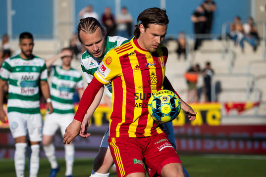 Syrianskas Sebastian Rajalakso och Västerås Jesper Florén