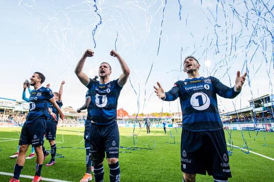 Flamur Kastrati and Liridon Kalludra of Kristiansund