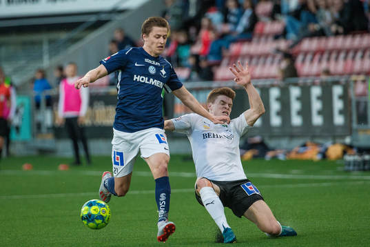 IFK Norrköpings Simon Thern och Örebros Albin Granlund