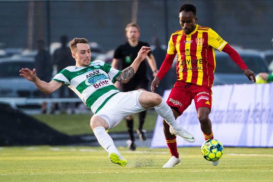 Västerås Filip Tronet och Syrianskas Beneyam Belye Demte