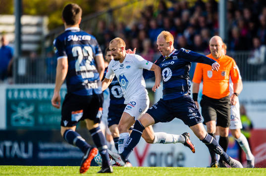 Eirik Hestad of Molde and Pål Erik Stensøe Ulvestad of