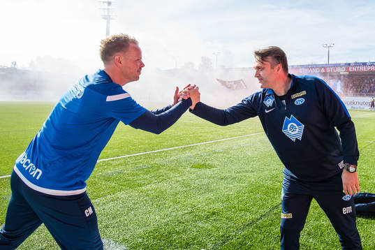Christian Michelsen, head coach of Kristiansund,  and