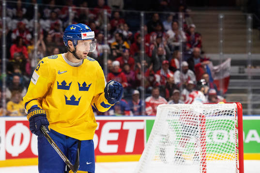Marcus Krüger of Sweden celebrates