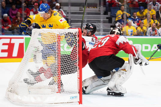 Adrian Kempe of Sweden and Markus Schlacher of Austria