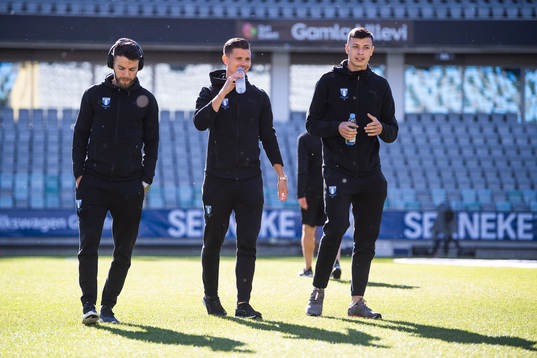 Malmö FFs Erdal Rakip och Marcus Antonsson