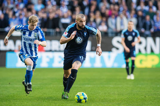 IFK Göteborgs Victor Wernersson och Malmö FFs Guillermo