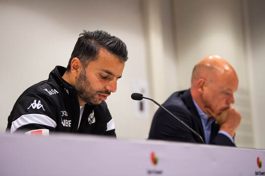 IFK Göteborgs tränare Poya Asbaghi och Malmö FFs