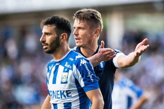 Malmö FFs Markus Rosenberg reagerar