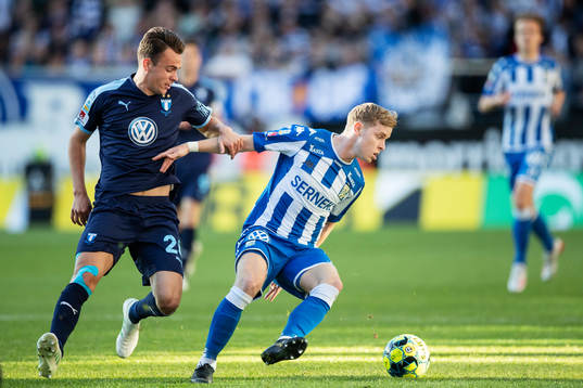 Malmö FFs Andreas Vindheim och IFK Göteborgs Victor