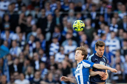 IFK Göteborgs August Erlingmark och Malmö FFs Markus