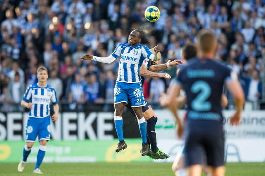 IFK Göteborgs Alhassan Yusuf Abdullahi och Malmö FFs