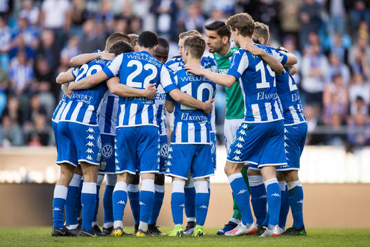 IFK Göteborg samlade innan andra halvlek av