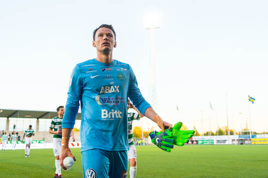 Västerås målvakt Anton Fagerström