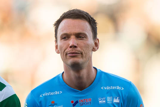 Västerås målvakt Anton Fagerström