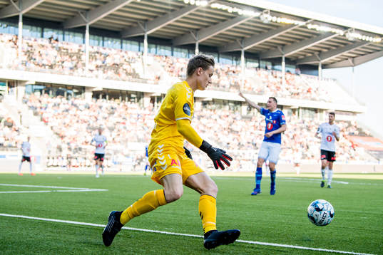 Goalkeeper Sondre Rossbach of Odd