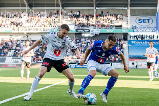 Espen Ruud of Odd and Mads Reginiussen of Ranheim