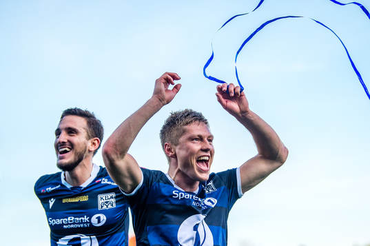 Haris Cirak and Torgil Øwre Gjertsen of Kristiansund