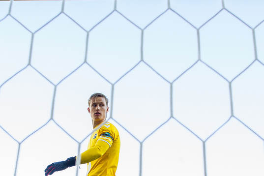 Goalkeeper Sondre Rossbach of Odd