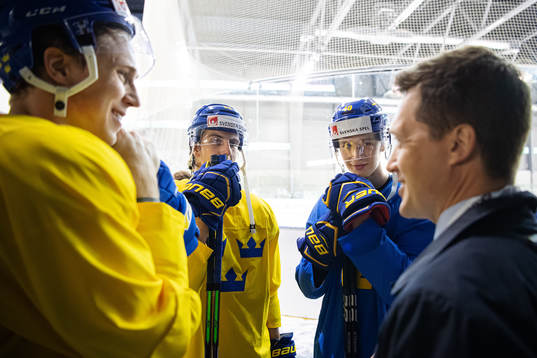 Dennis Rasmussen, Philip Holm and Elias Pettersson of