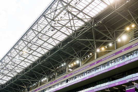 General interior view of Groupama Arena