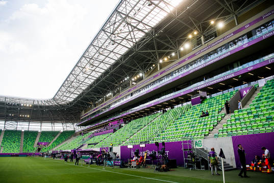 General interior view of Groupama Arena