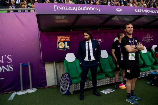 Reynald Pedros, head coach of Lyon