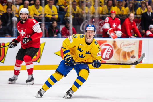 Jesper Bratt of Sweden
