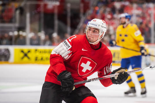 Kevin Fiala of Switzerland
